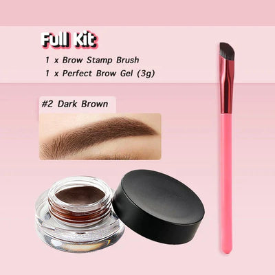 Browin™ - 4D Hair-Like Brow Stamp (1+1 Free)