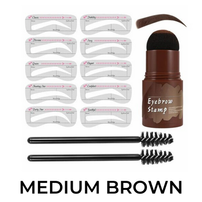 Kimuse™ - Perfect Brows in Seconds Stamp & Stencils Kit (60% Off)