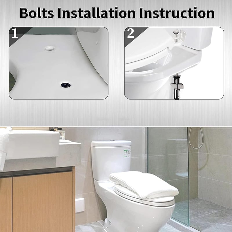 ToiLock™ – Heavy-Duty Toilet Seat Bolt (1+1 Free)