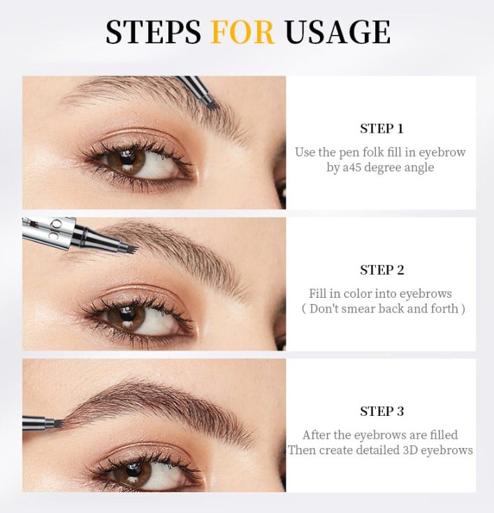 Azure™ - Waterproof 3D Microblading Brow Pencil (1+1 Free)