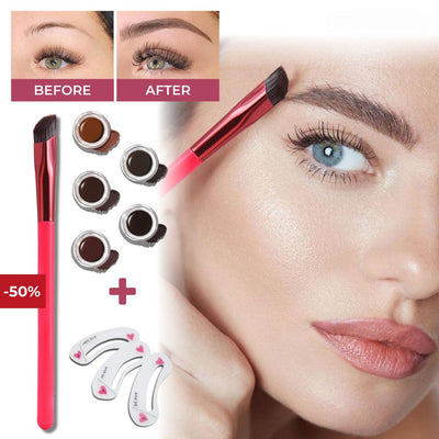 Browsic™ - 2.0 Precision Brow Brush + Free Stencils (50% Off)