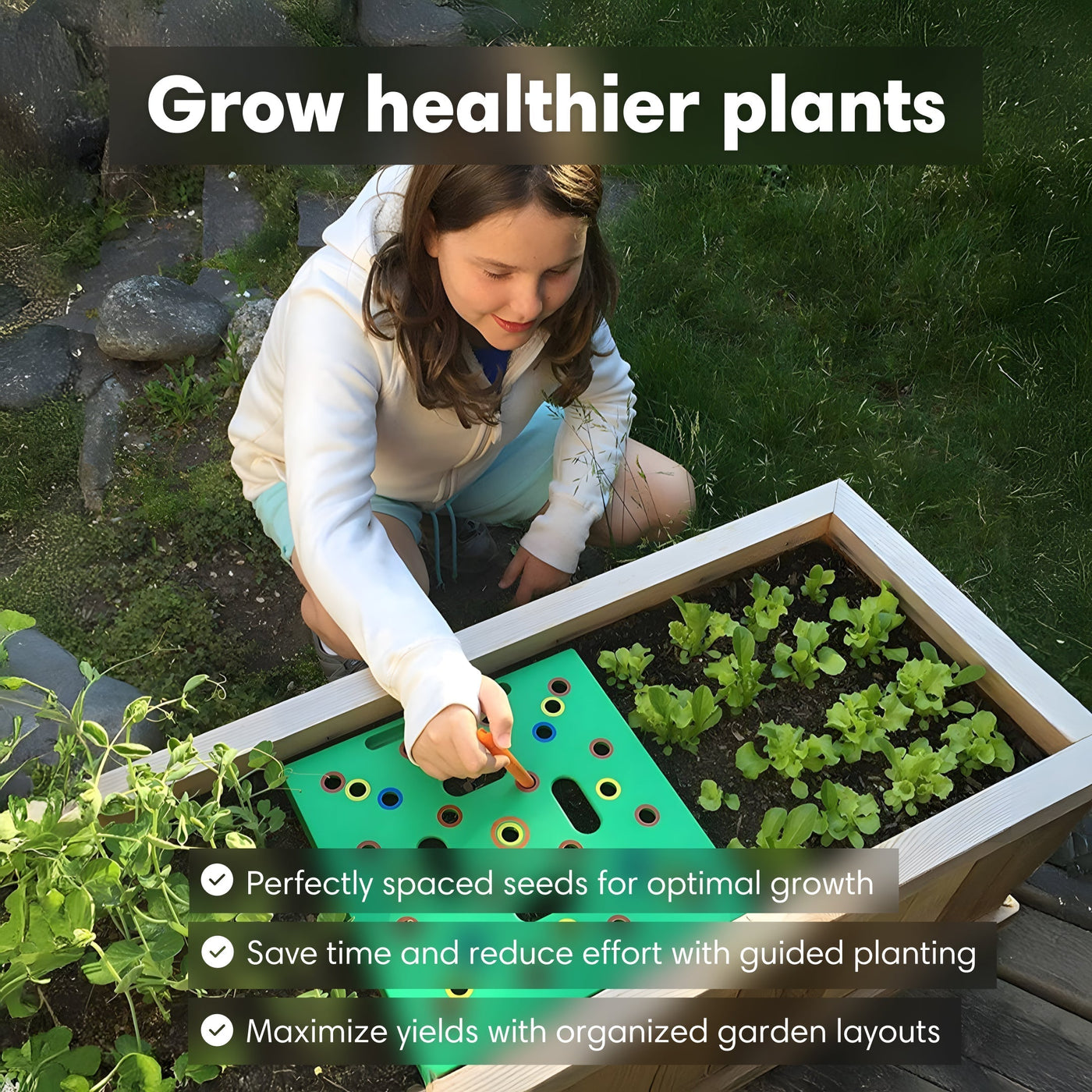 Gartengrid™ - Perfect Spacing for Healthier, Thriving Plants (40% Off)