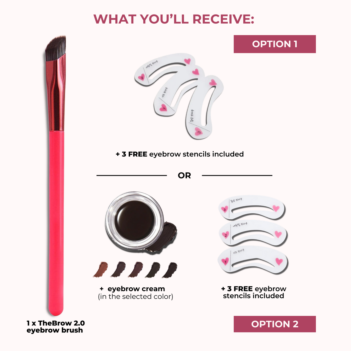 Browsic™ - 2.0 Precision Brow Brush + Free Stencils (50% Off)