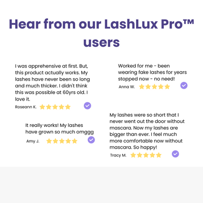 LashLux Pro™ - Lash Growth Serum (50% Off)